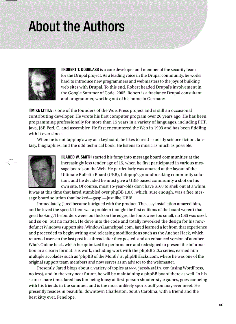 image for page Building Online Communities with Drupal phpBB and WordPress