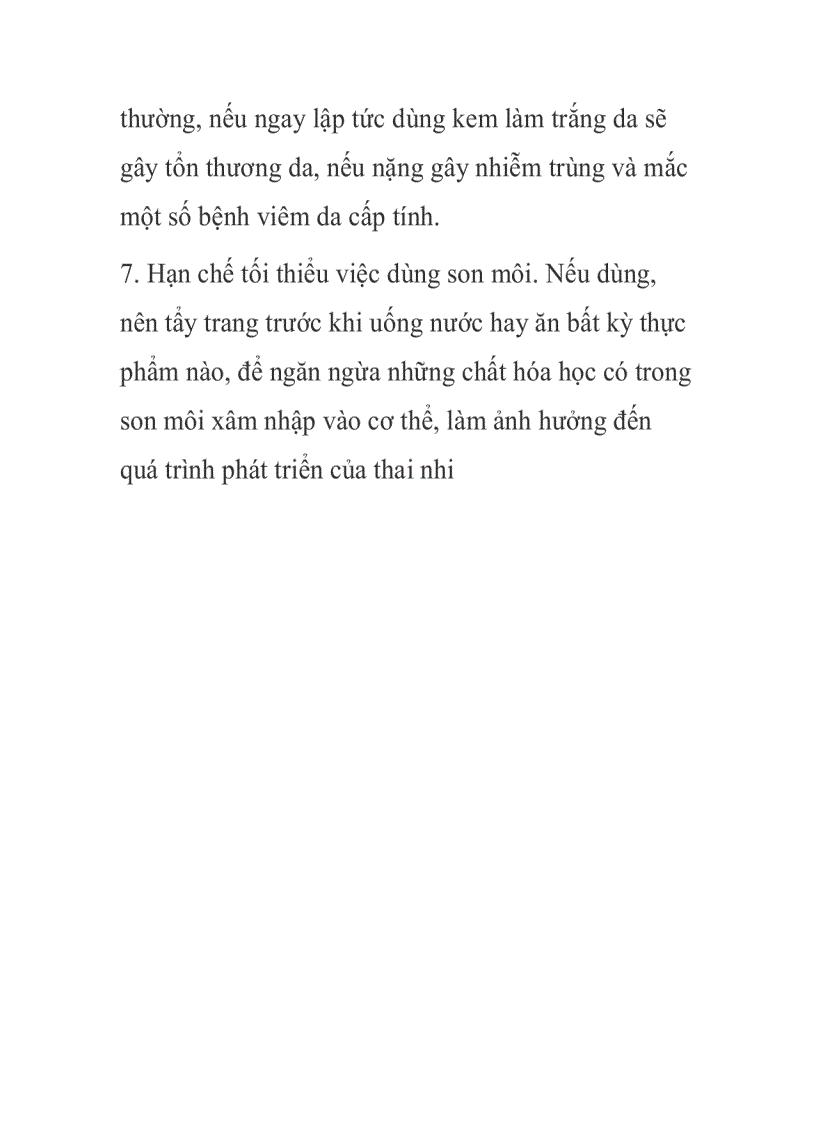 image for page Bà bầu trang điểm cần lưu ý những gì