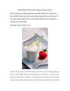 Những điều cần lưu ý khi sử dụng sữa chua cho trẻ