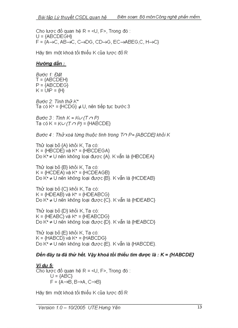 image for page Lý thuyết cơ sở dữ liệu