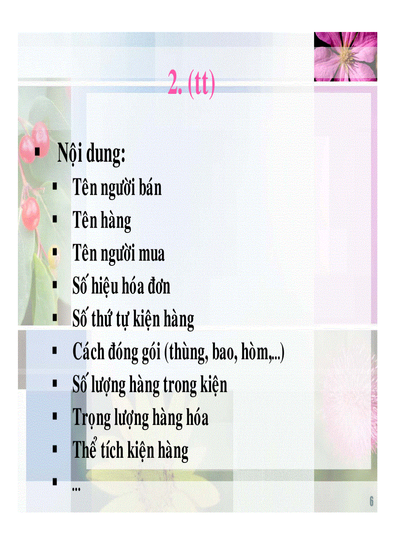 image for page Bộ chứng từ trong thanh toán quốc tế