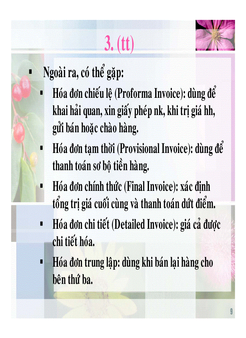 image for page Bộ chứng từ trong thanh toán quốc tế