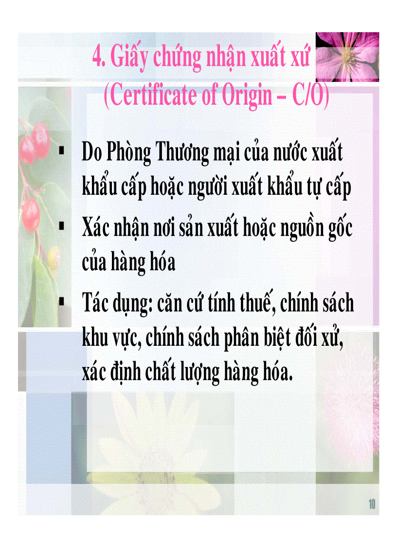 image for page Bộ chứng từ trong thanh toán quốc tế