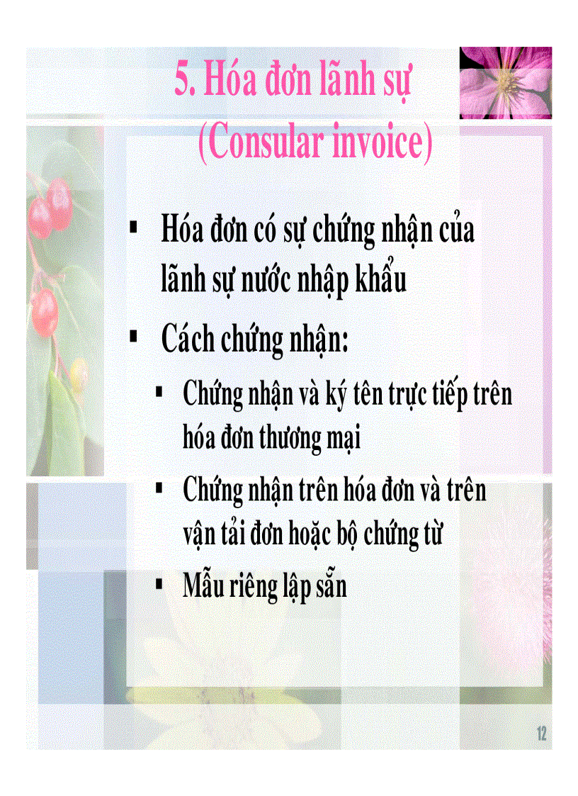 image for page Bộ chứng từ trong thanh toán quốc tế
