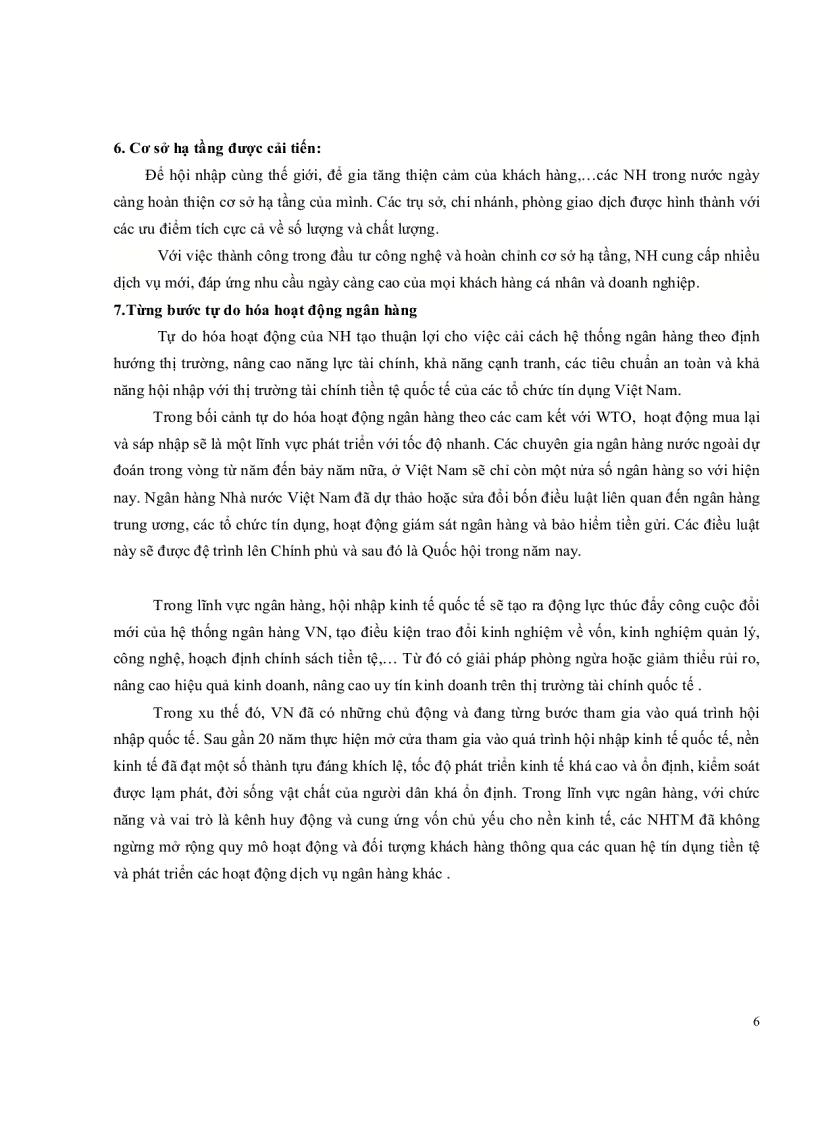 image for page Tác động của tự do hóa hệ thống ngân hàng đối với các ngân hàng trong nước