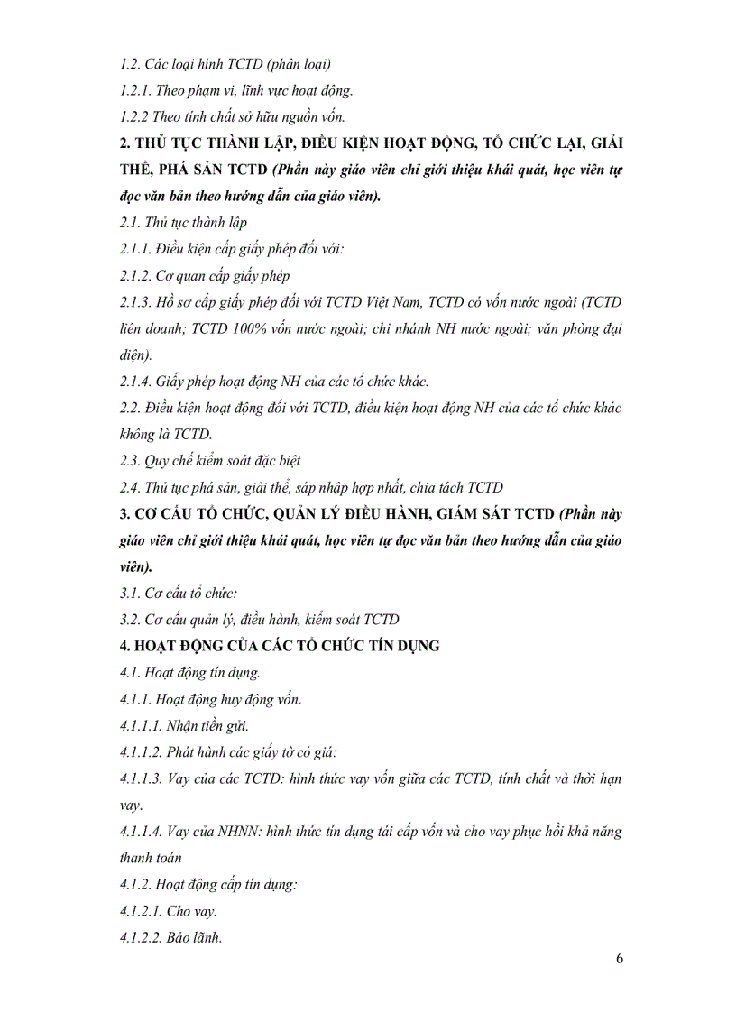 image for page Đề cương môn học luật ngân hàng