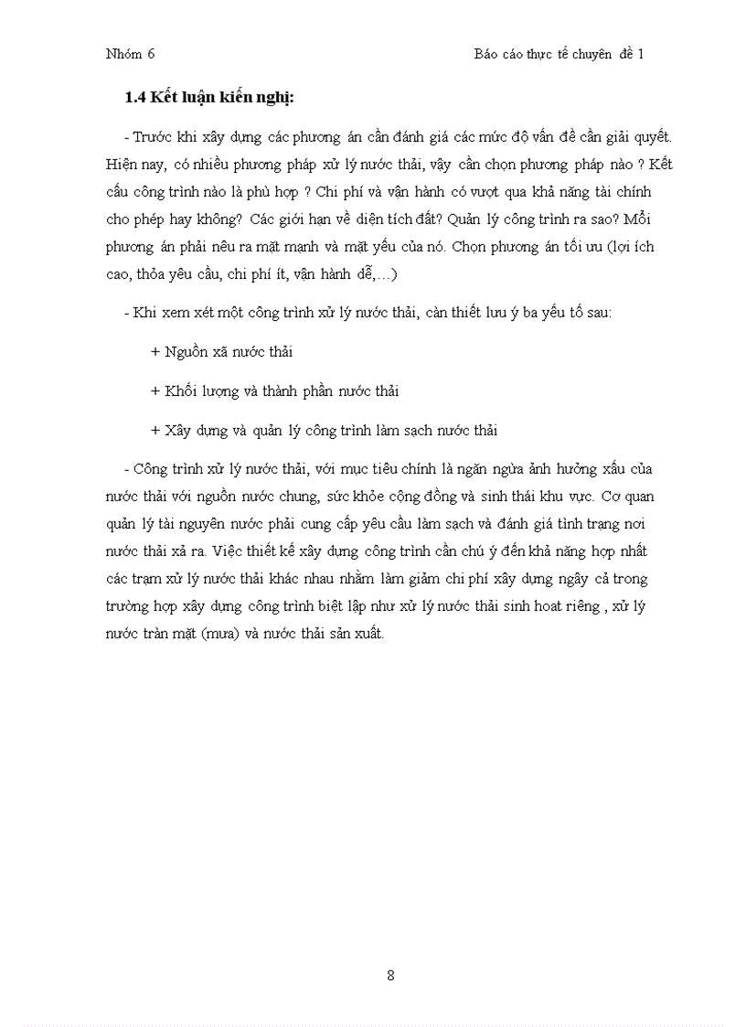 image for page Báo cáo thực tế ngành môi trường