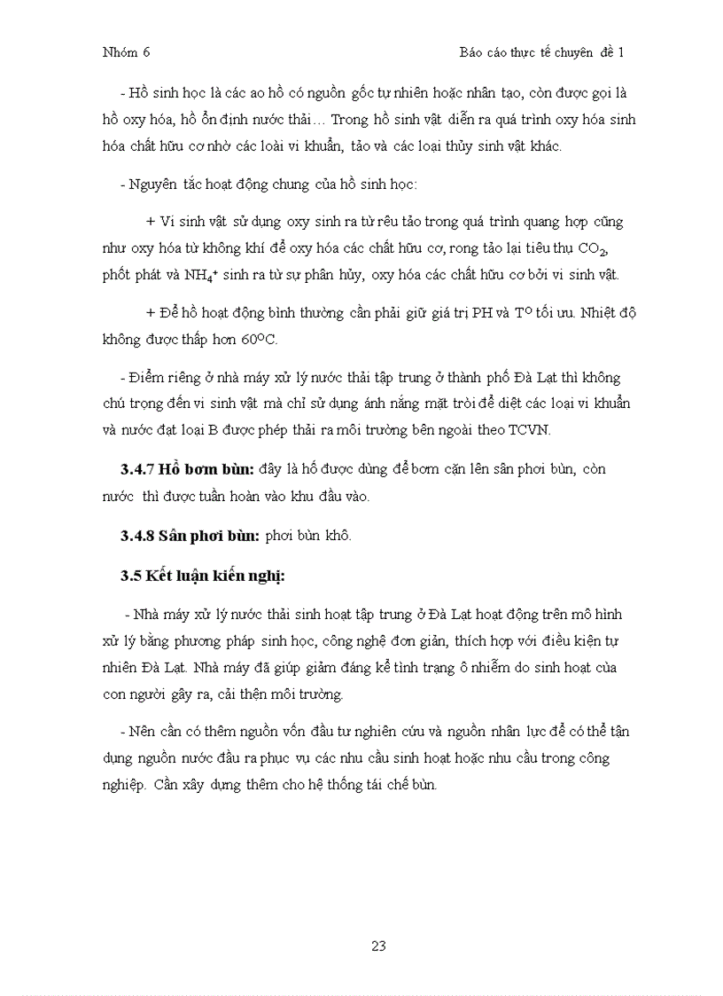 image for page Báo cáo thực tế ngành môi trường