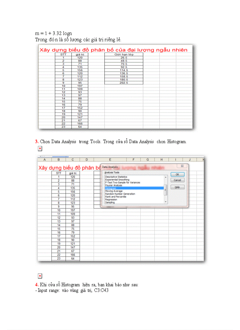 image for page Một số công cụ xử lý số liệu Xử lý số liệu môi trường