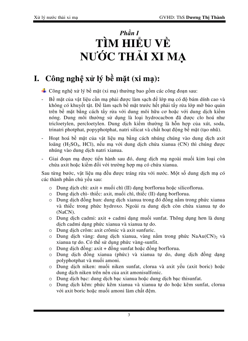 image for page Xử lý nước thải xi mạ