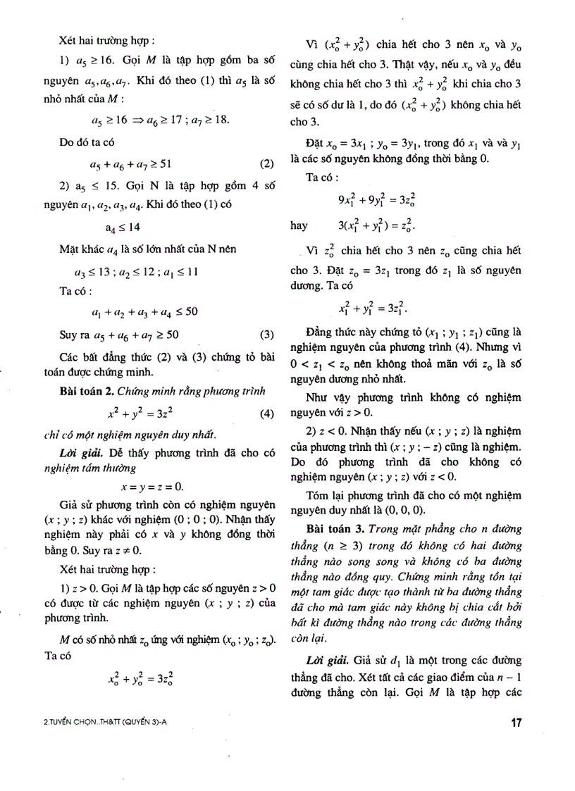 image for page Tuyển tập chuyên đề Toán Học Tuổi Trẻ Quyển 3
