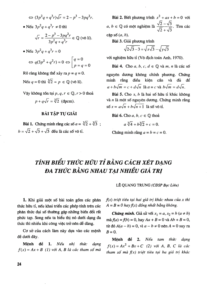 image for page Tuyển tập chuyên đề Toán Học Tuổi Trẻ Quyển 3