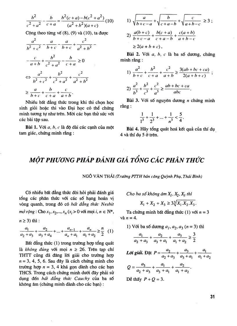 image for page Tuyển tập chuyên đề Toán Học Tuổi Trẻ Quyển 3