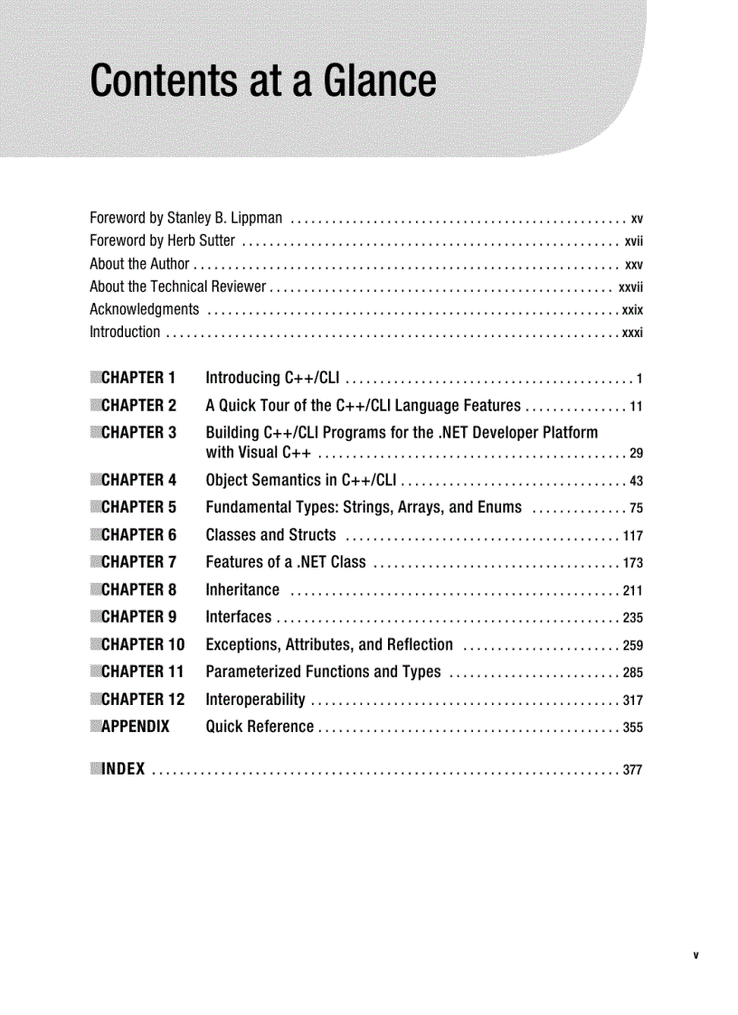 image for page C CLI The Visual C Language for NET