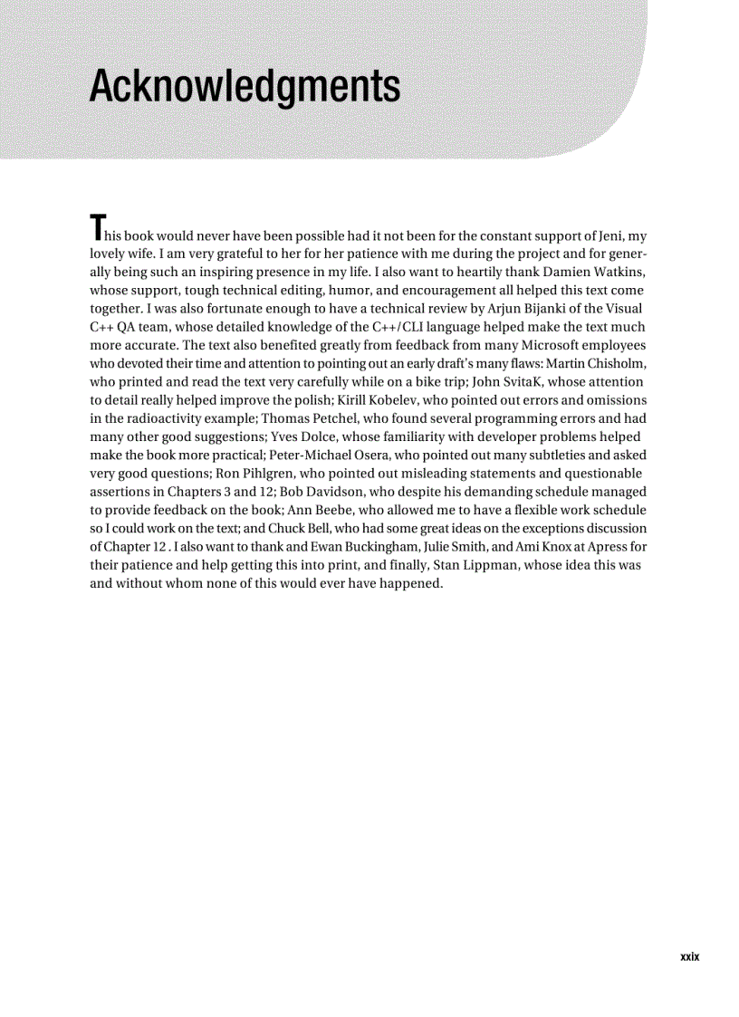 image for page C CLI The Visual C Language for NET