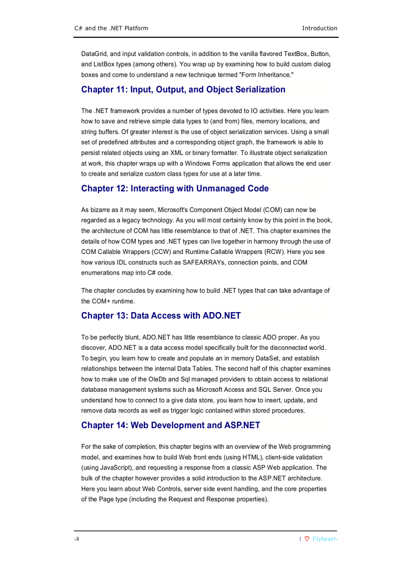 image for page C and the NET Platform