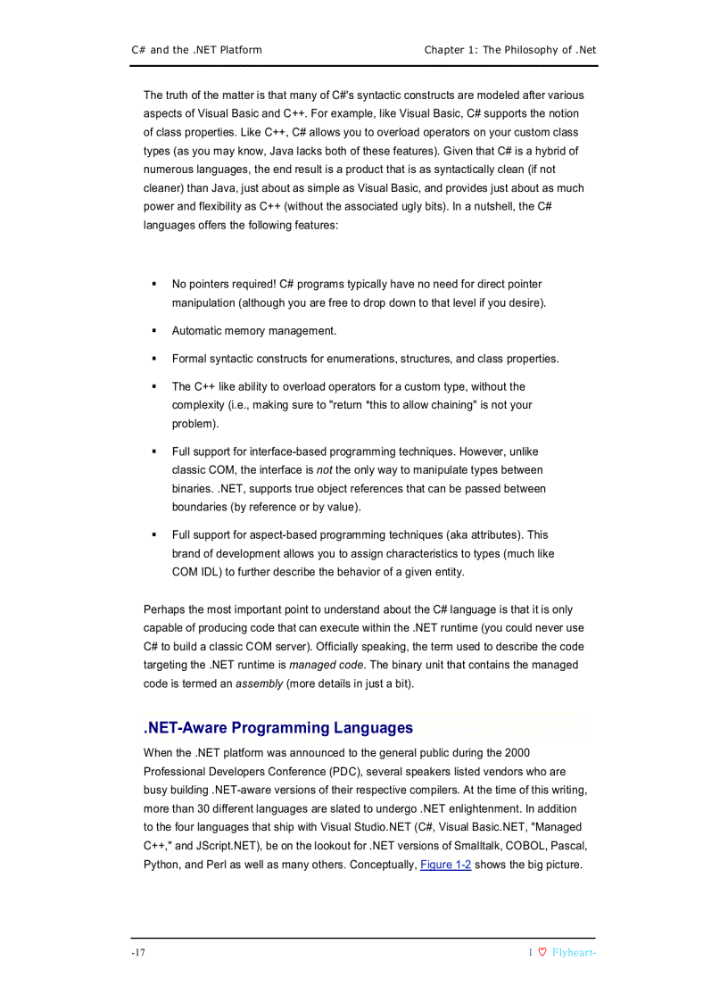 image for page C and the NET Platform