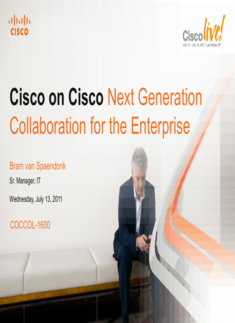 image for page Cisco on CiscoNext Generation Collaboration for the Enterprise