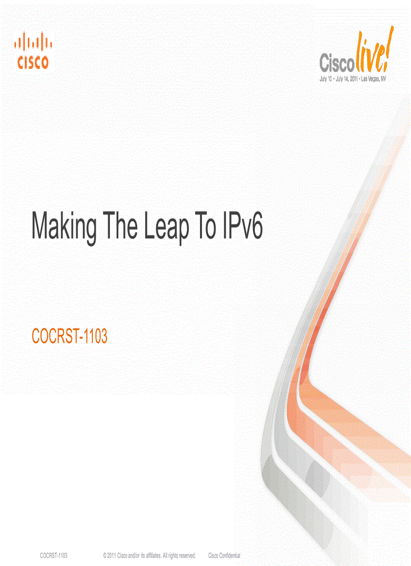image for page Making The Leap To IPv6