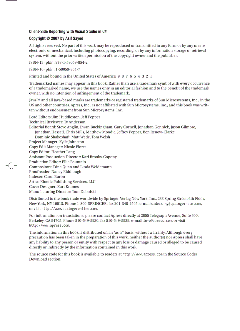 image for page Client Side Reporting with Visual Studio in C