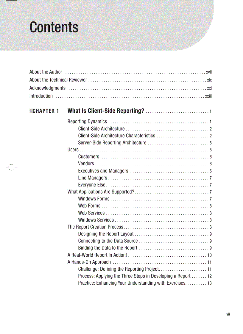 image for page Client Side Reporting with Visual Studio in C