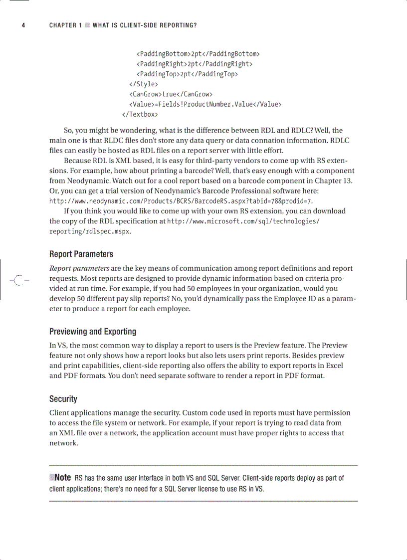 image for page Client Side Reporting with Visual Studio in C