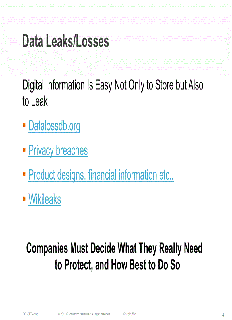 image for page Cisco on Cisco Data Centric Security Strategy