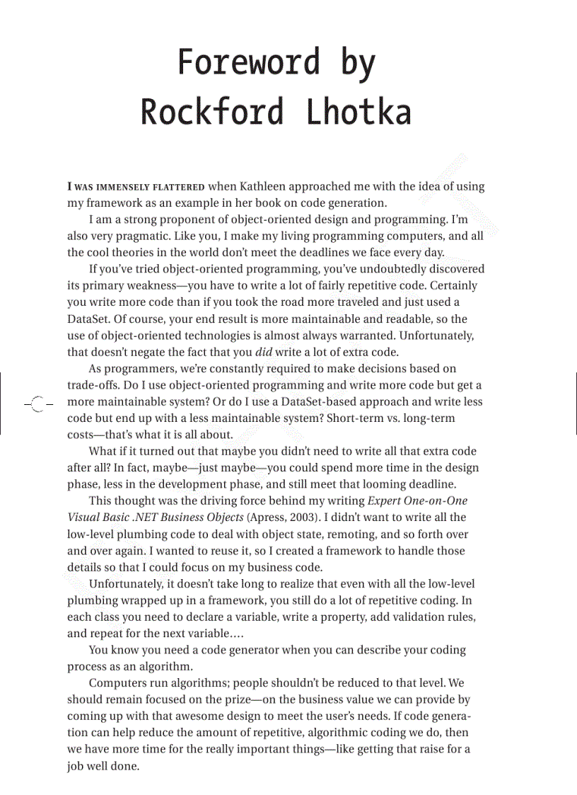 image for page Code Generation in Microsoft NET