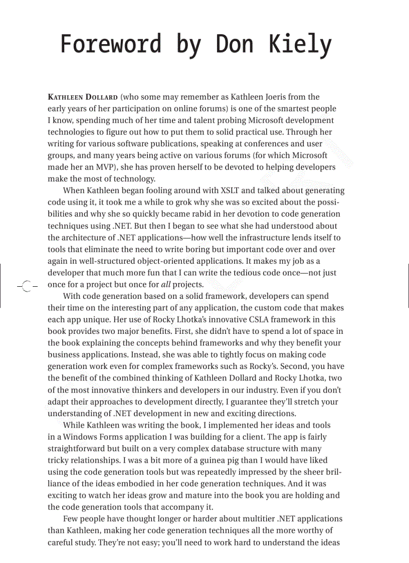 image for page Code Generation in Microsoft NET