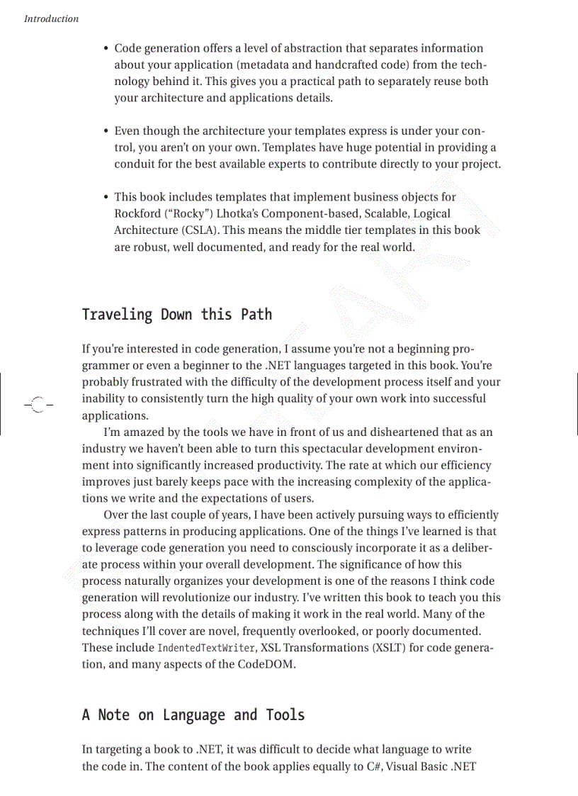 image for page Code Generation in Microsoft NET