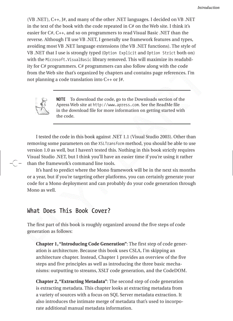 image for page Code Generation in Microsoft NET