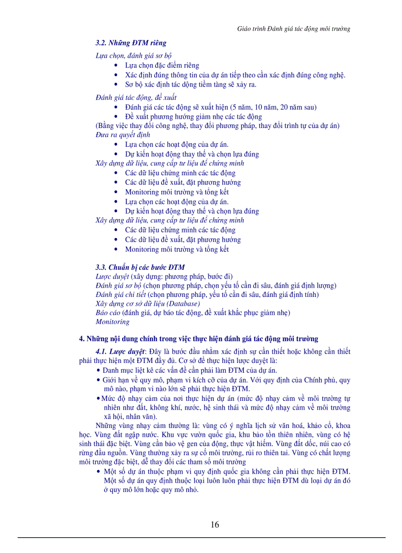 image for page Đánh giá tác động môi trường