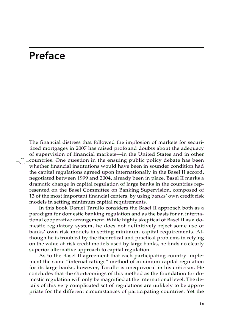 image for page Banking on Basel The Future of International Financial Regulation