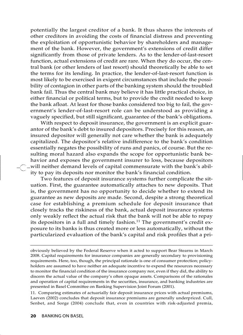 image for page Banking on Basel The Future of International Financial Regulation