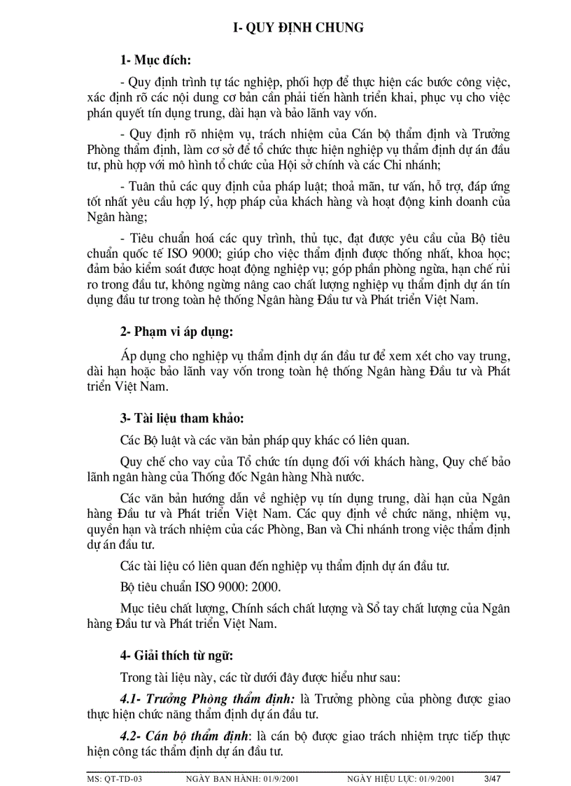 image for page Quy trình thẩm định dự án đầu tư