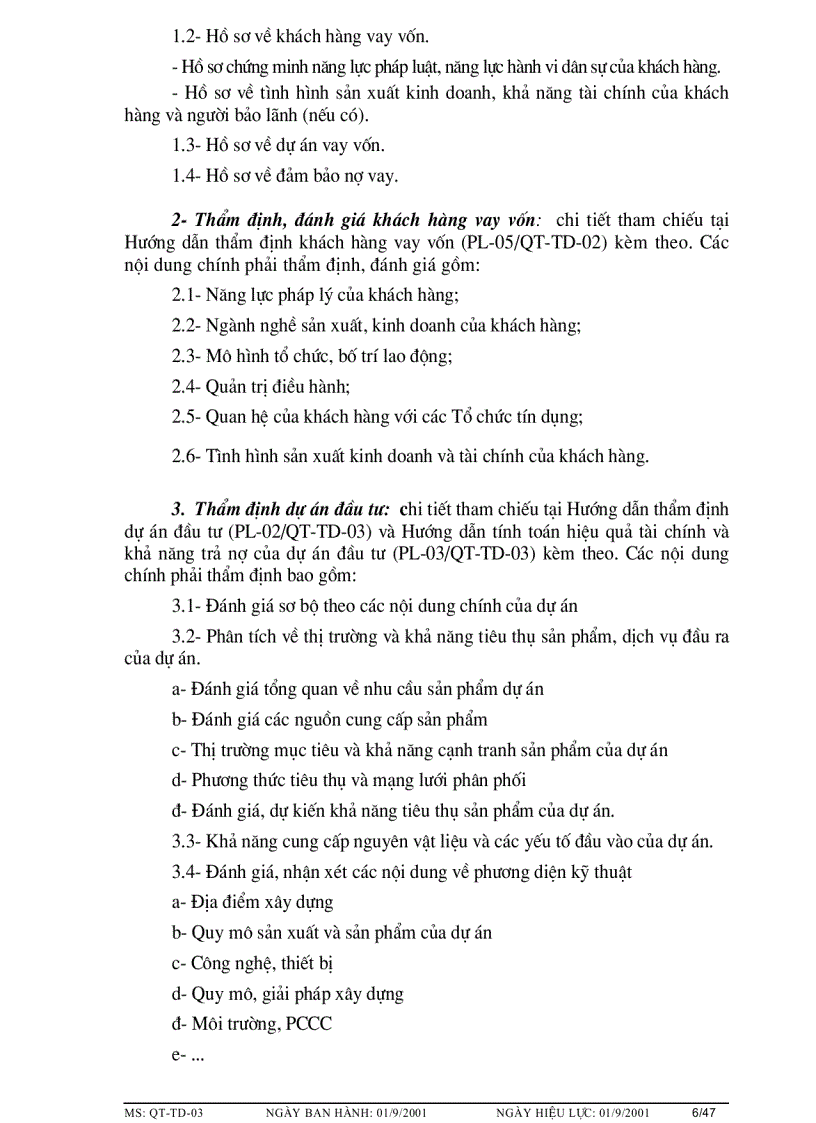 image for page Quy trình thẩm định dự án đầu tư