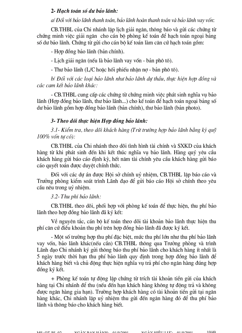 image for page Quy trình bảo lãnh