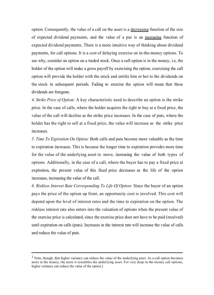 image for page Option pricing theory and models