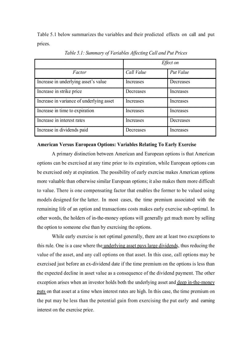 image for page Option pricing theory and models
