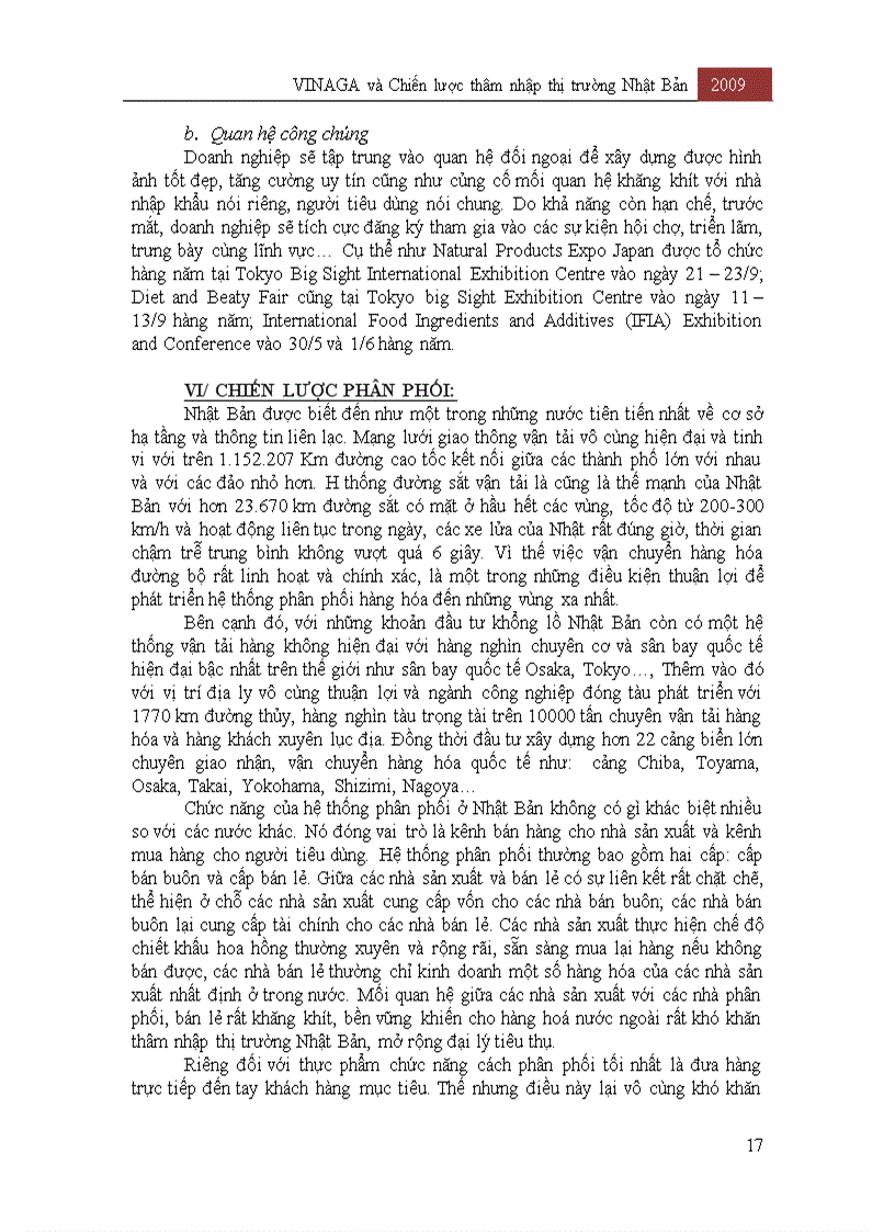 image for page Tiểu luận VINAGA VÀ CHIẾN LƯỢC THÂM NHẬP THỊ TRƯỜNG NHẬT BẢN