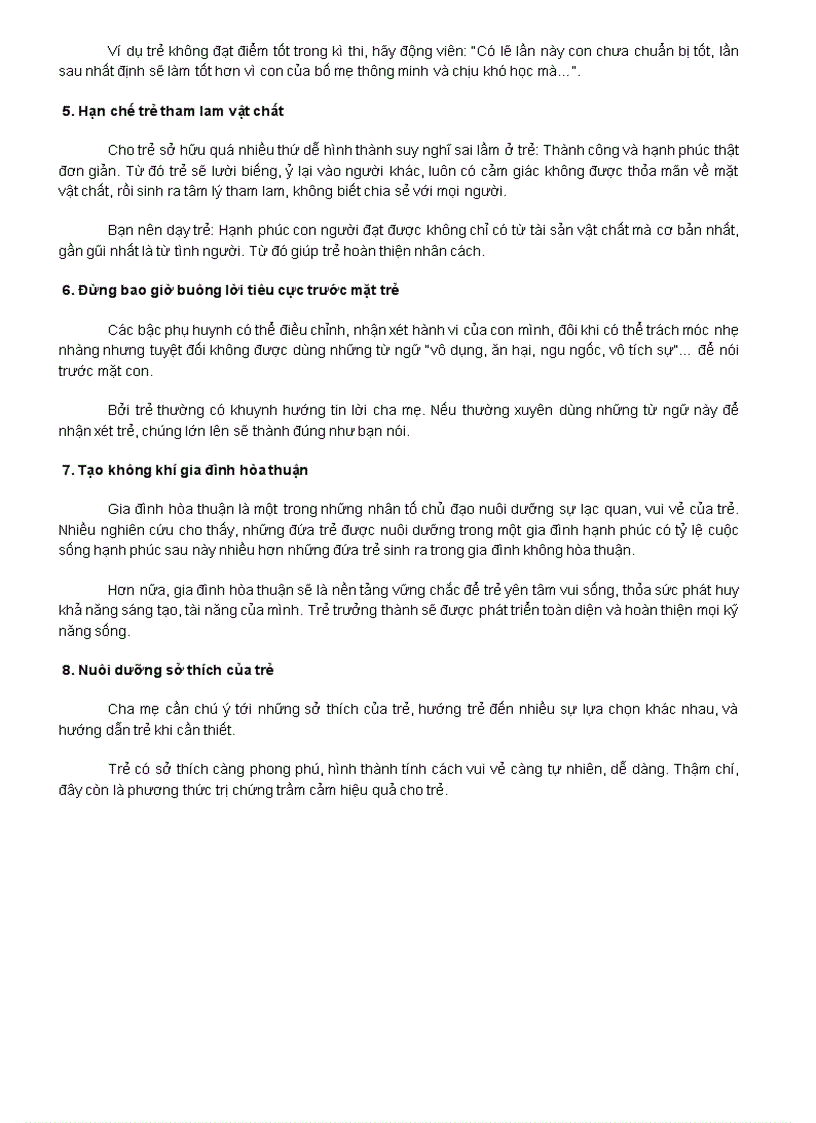 image for page Giúp trẻ sống lạc quan