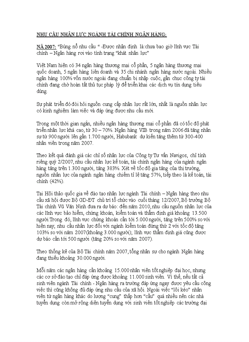 image for page Đôi nét về ngành học tài chính ngân hàng