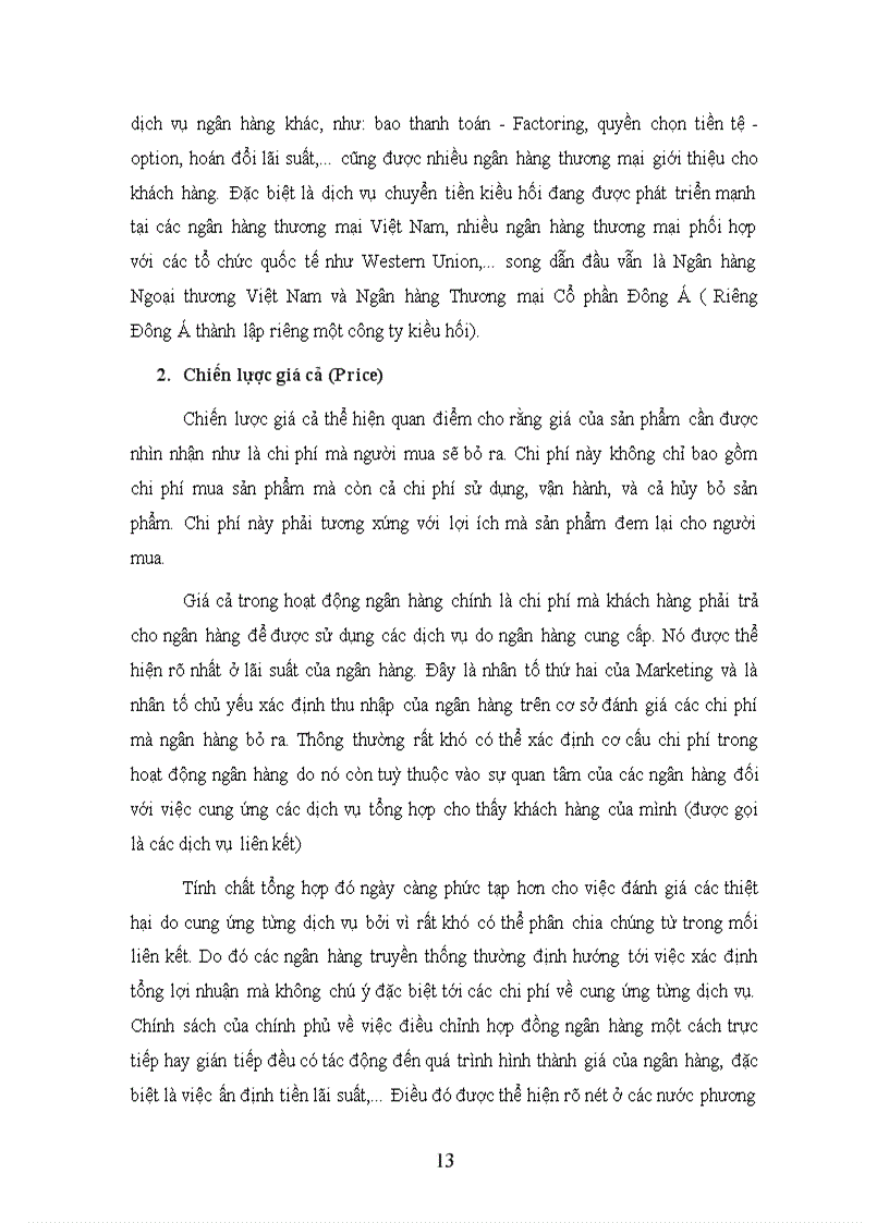 image for page Phân tích vai trò của từng chính sách marketing trong 7 chính sách marketing ngân hàng đồng bộ 7Ps Hãy trình bày một chính sách marketing cụ thể tại ngân hàng thương mại nơi anh chị công tác