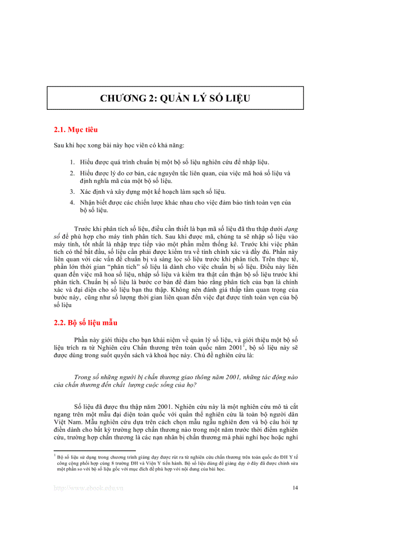 image for page Giáo trình thống kê sử dụng SPSS Đại học Y tế công cộng