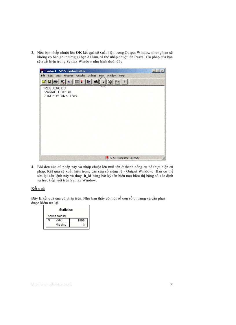 image for page Giáo trình thống kê sử dụng SPSS Đại học Y tế công cộng