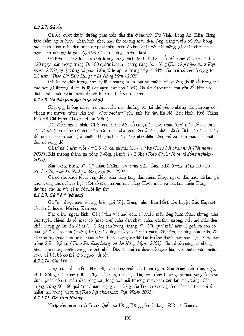 image for page Đặc điểm sinh học một số vật nuôi