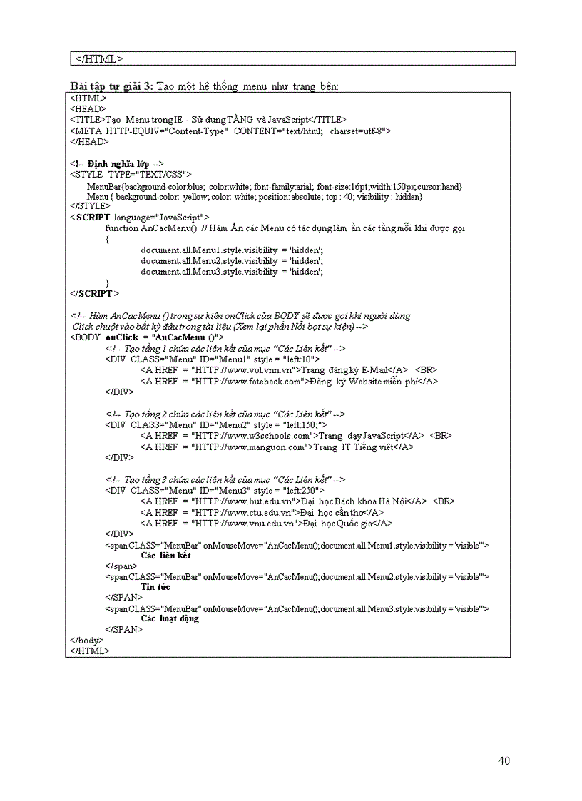 image for page Tài liệu HTML DTML Javascrip