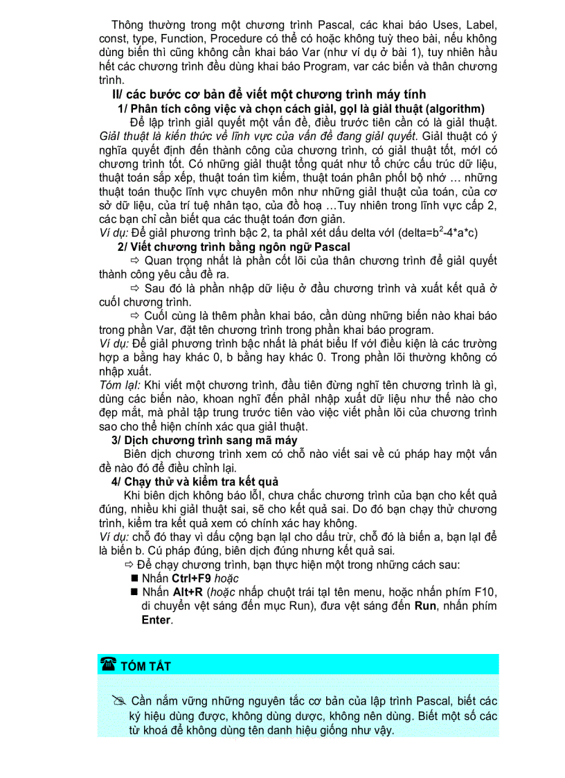 image for page Ngôn ngữ lập trình Pascal