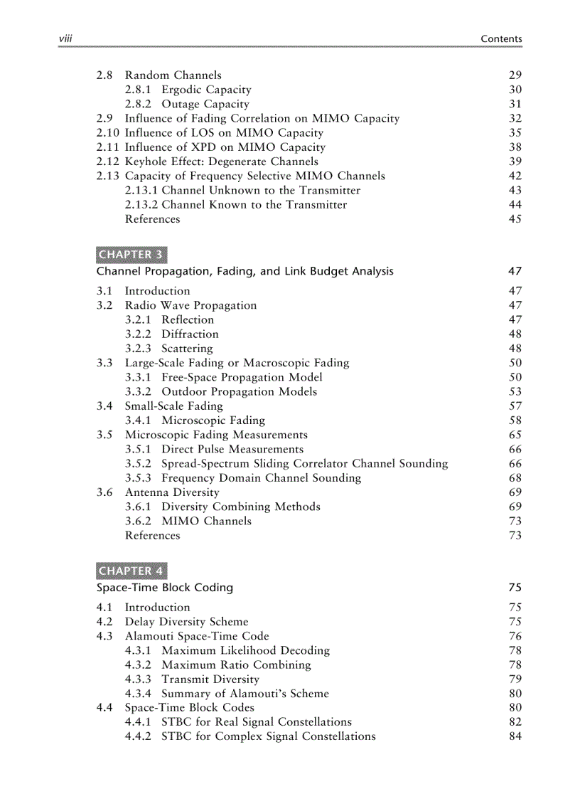 image for page Space Time Codes and MIMO Systems