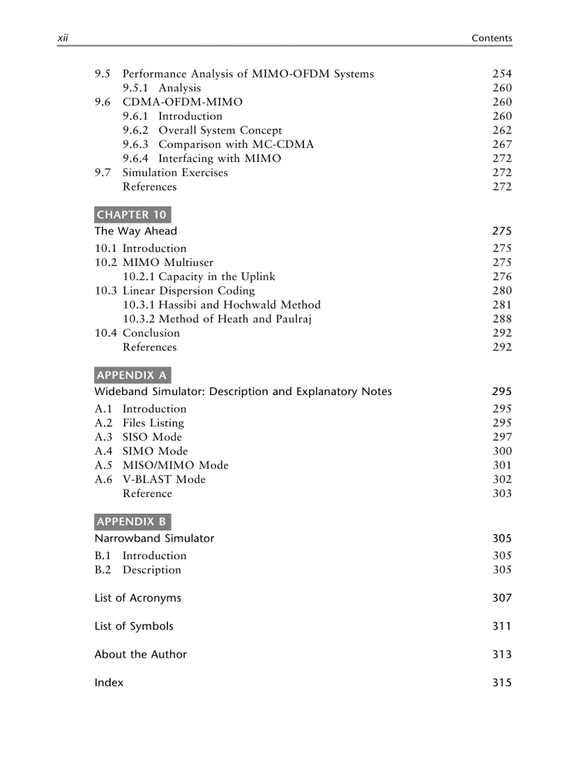 image for page Space Time Codes and MIMO Systems